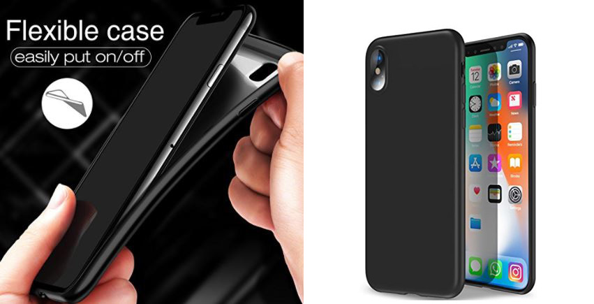 iPhone X Wireless transparent case