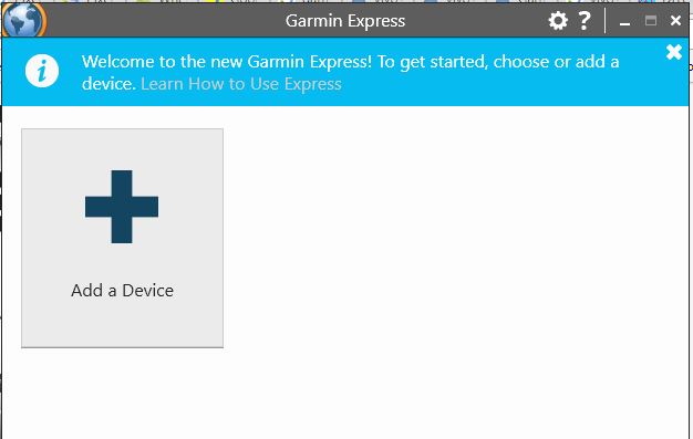 Update Firmware of Garmin Vivosport