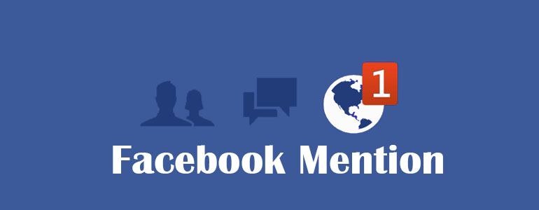 facebook mention