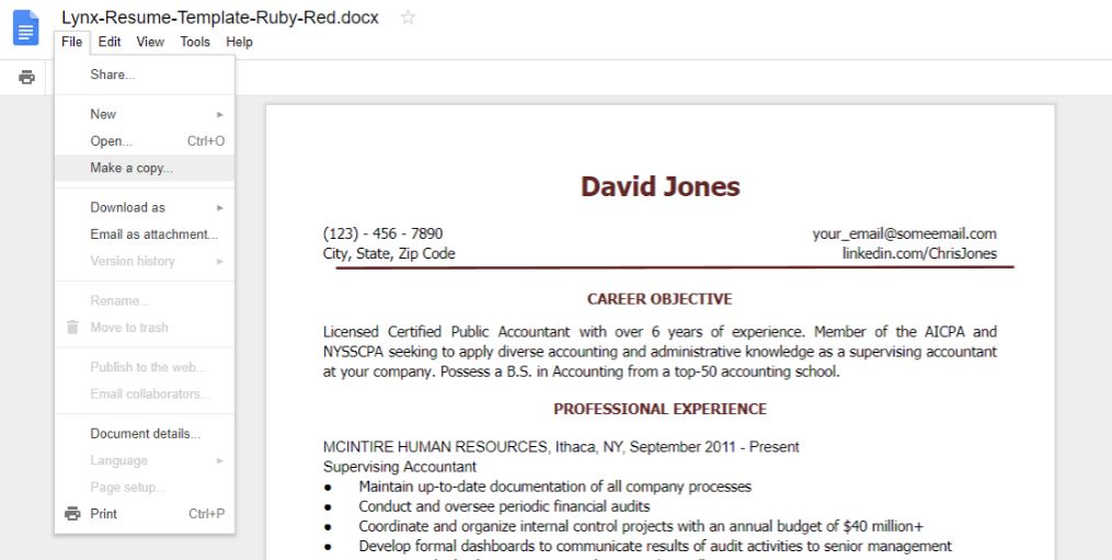 10 Google Docs Resume Template In 2019 Download Best Cv Themes