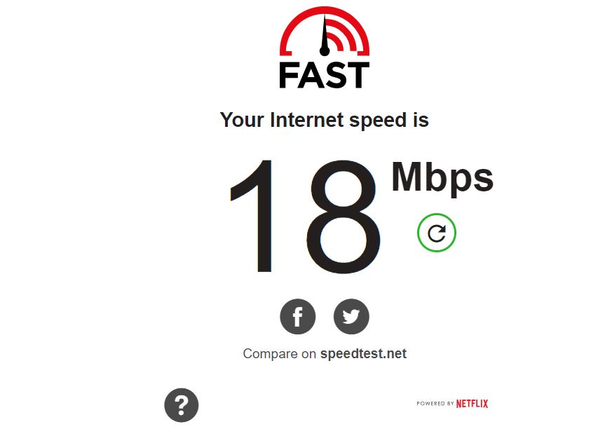 centurylink bandwidth speed test