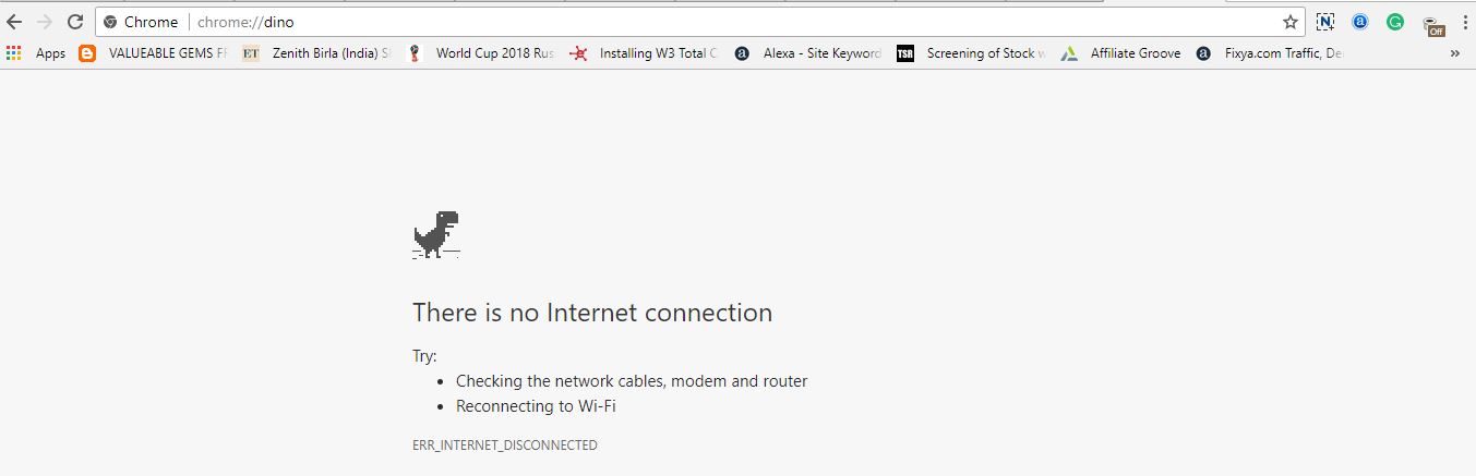 How To Play Google Chrome Dinosaur Game With And Without Internet