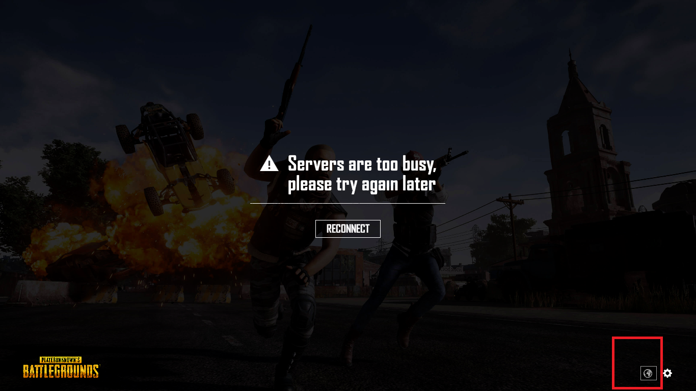 Servers are too busy, please try again later
