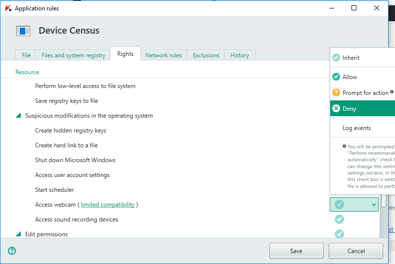 Device census is using camera solution