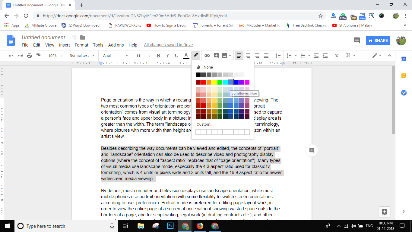 google powerpoint highlight on picture