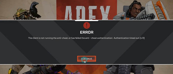 Solved The Client Is Not Running The Anti Cheat Apex Legends