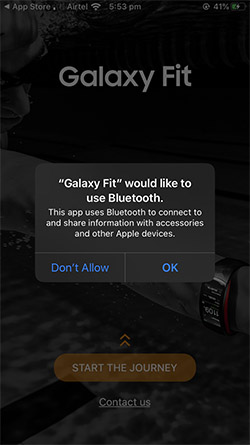 How to Connect Galaxy Fit e Band With iPhone and Android devices?