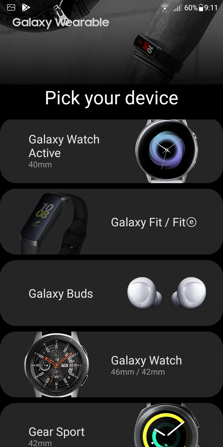 Connect Galaxy Fit e Band With Android devices