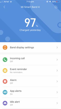 change Mi band 4 faces with officially announced faces