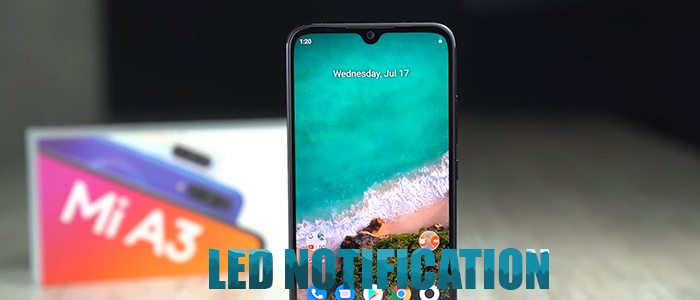 How to Enable or Disable Led Notification on Xiaomi Mi A3?