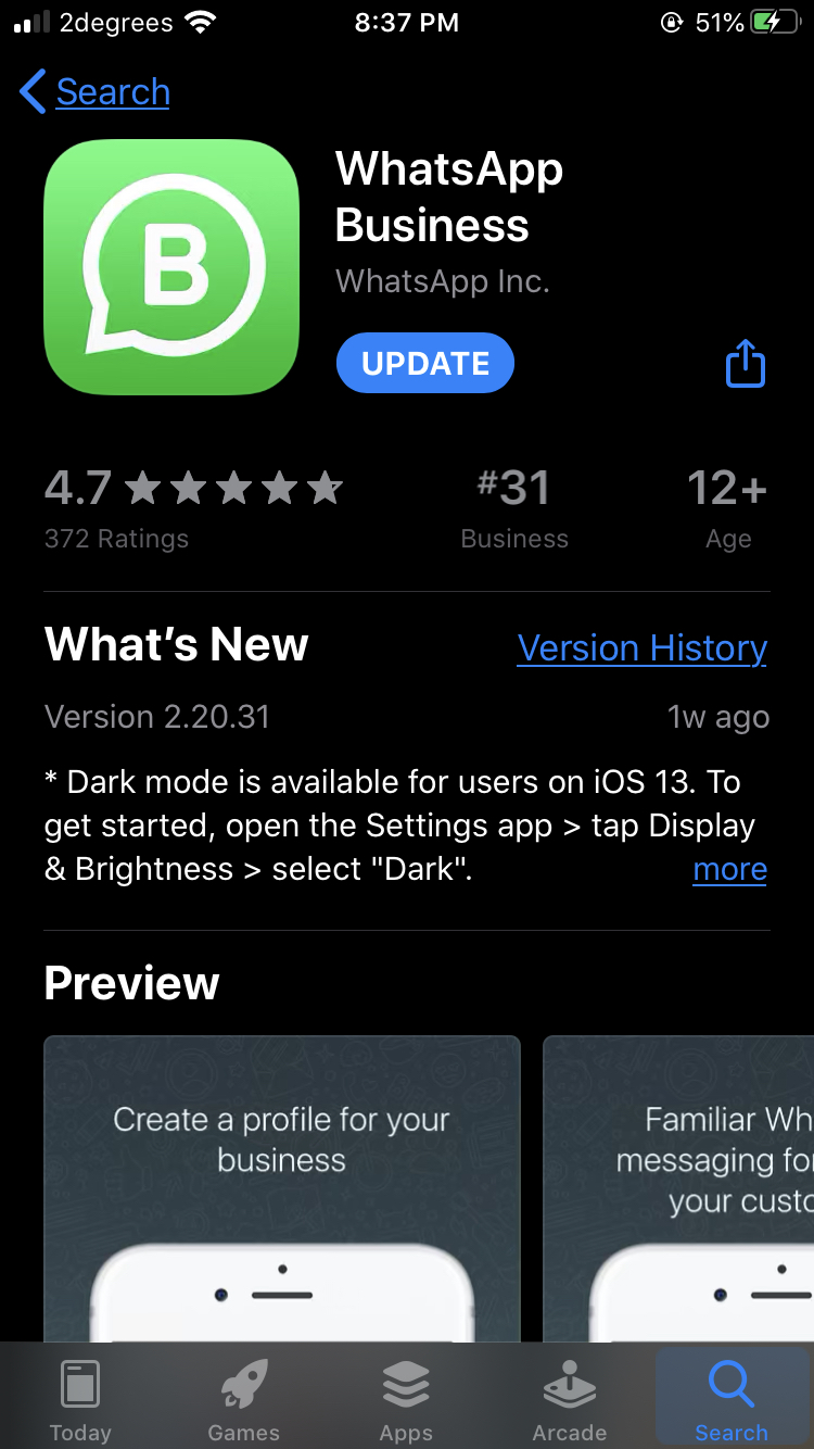 whatsapp web download for iphone