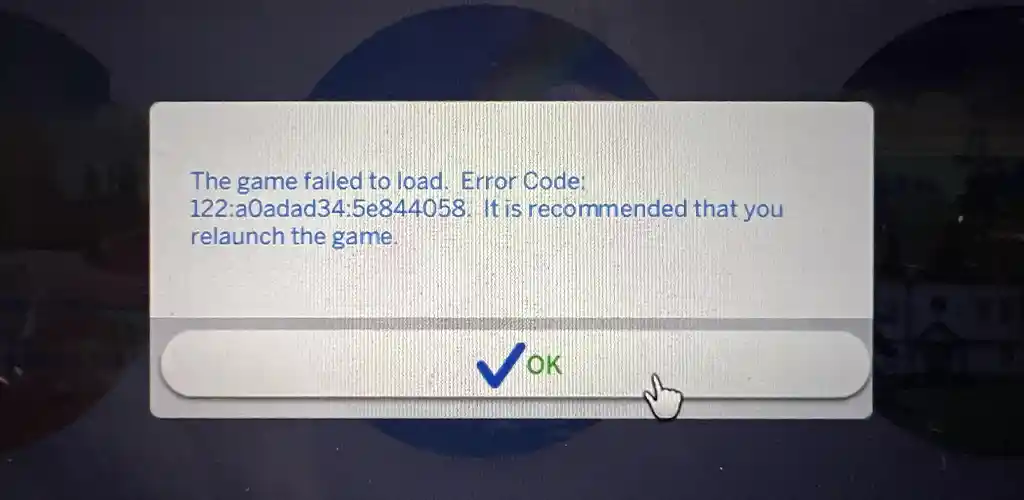 [Fix] The game failed to load. Error Code – The SIMS 4 Game